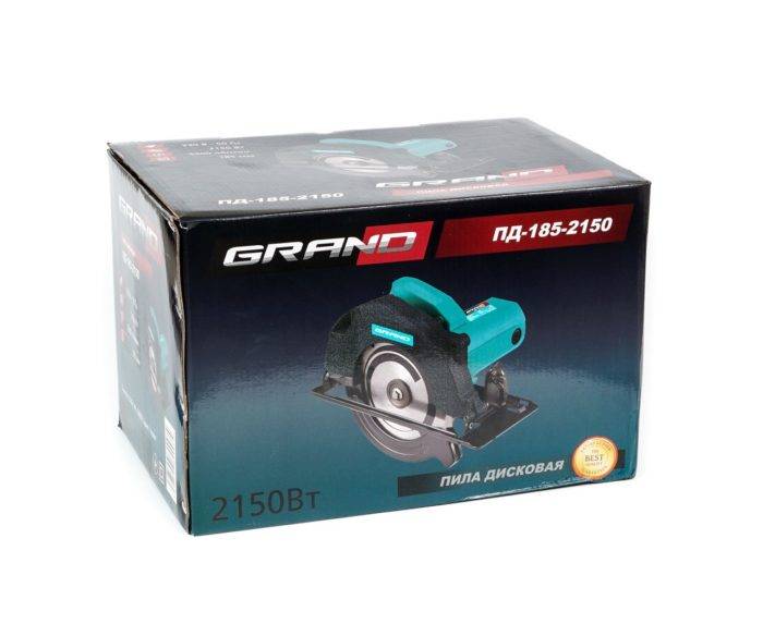 Дискова пила Grand ПД-185-2150 Дискова пила Grand ПД-185-2150