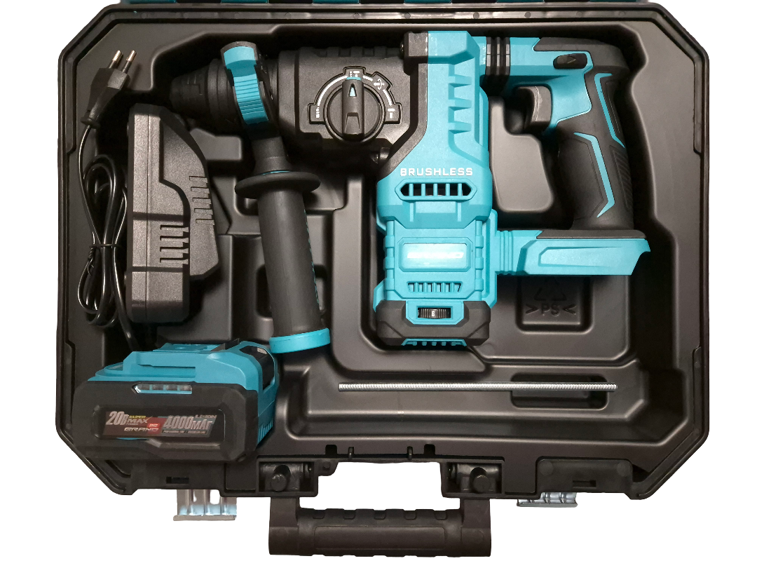 Перфоратор акумуляторний Grand ПА-20/26 BL/HS-1