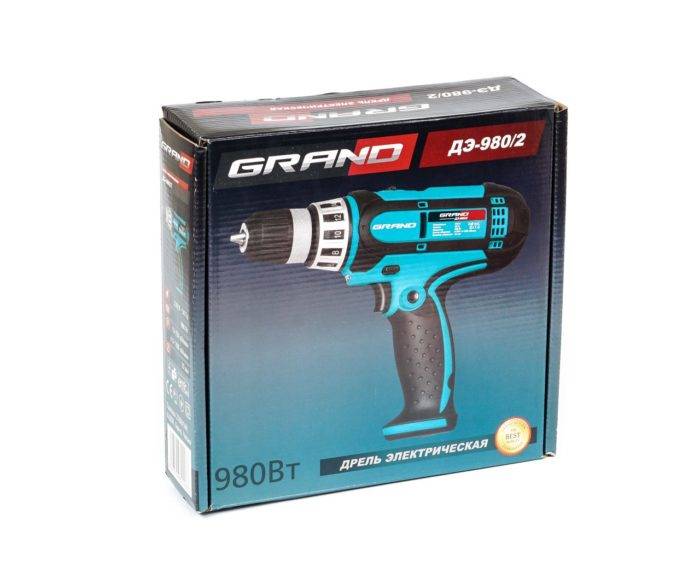 Мережевий шурупокрут Grand ДЭ-980/2