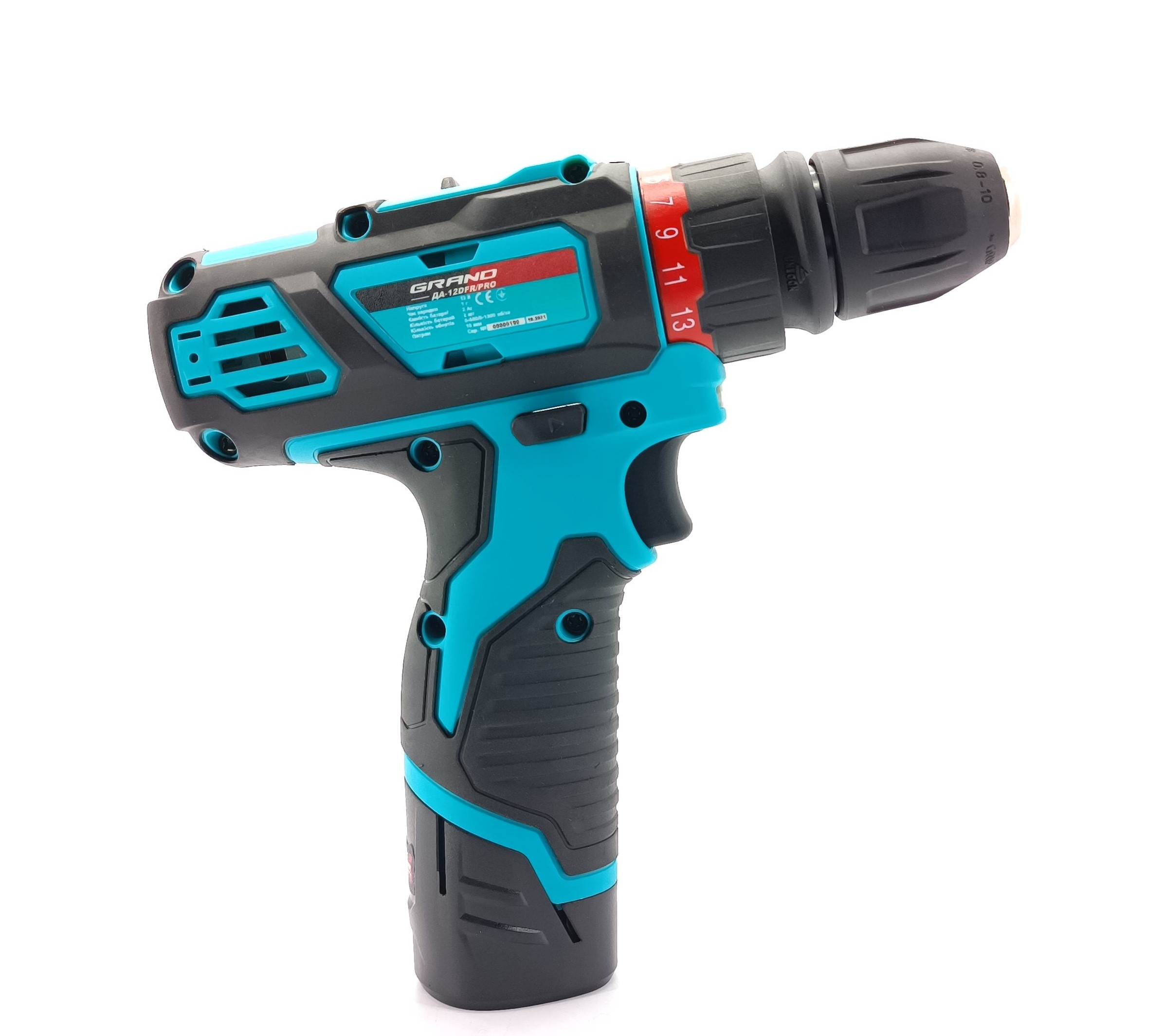Акумуляторний шурупокрут Grand ДА-12 DFR PRO Акумуляторний шурупокрут Grand ДА-12 DFR PRO