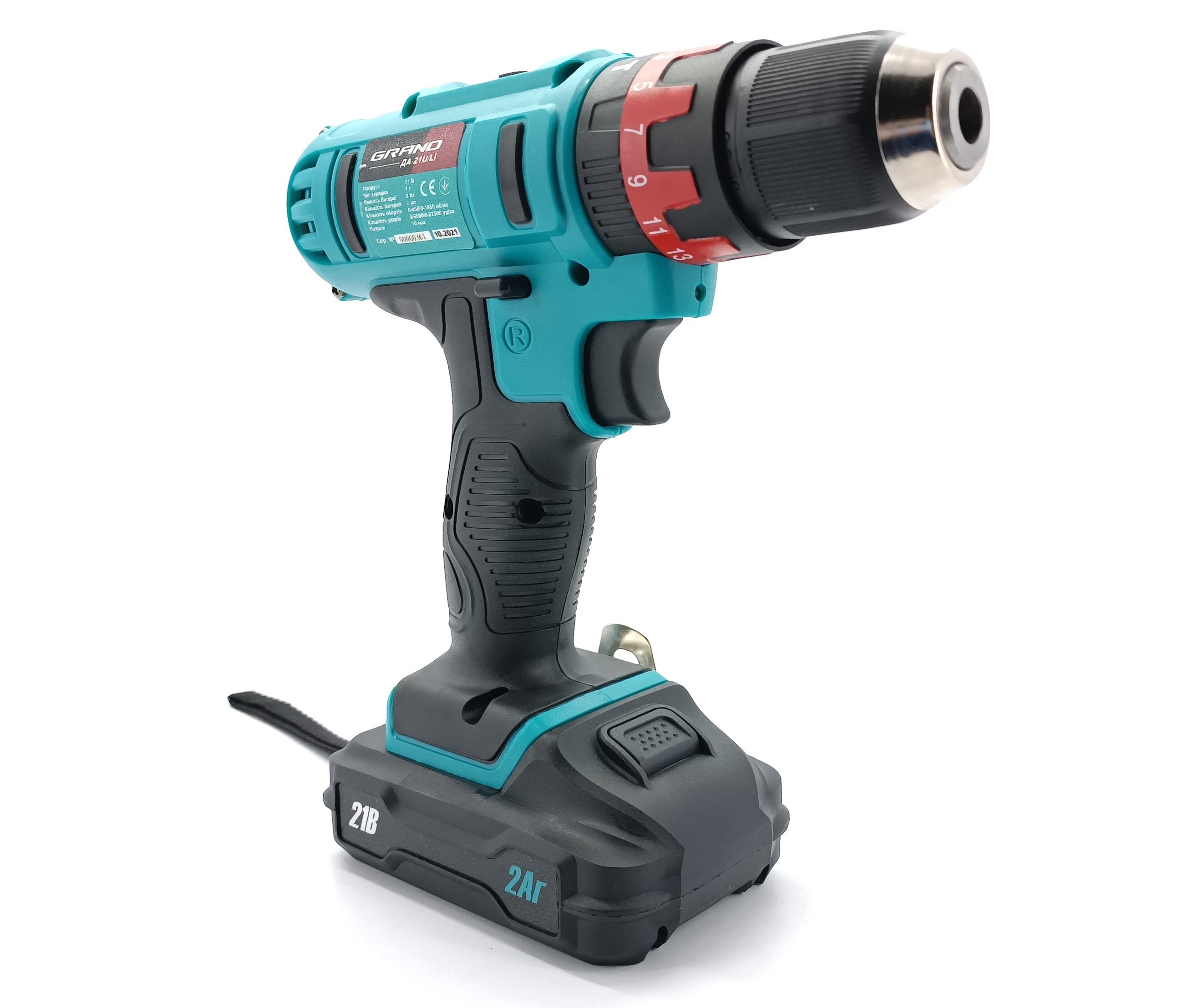 Акумуляторний шурупокрут Grand ДА-21 U Li