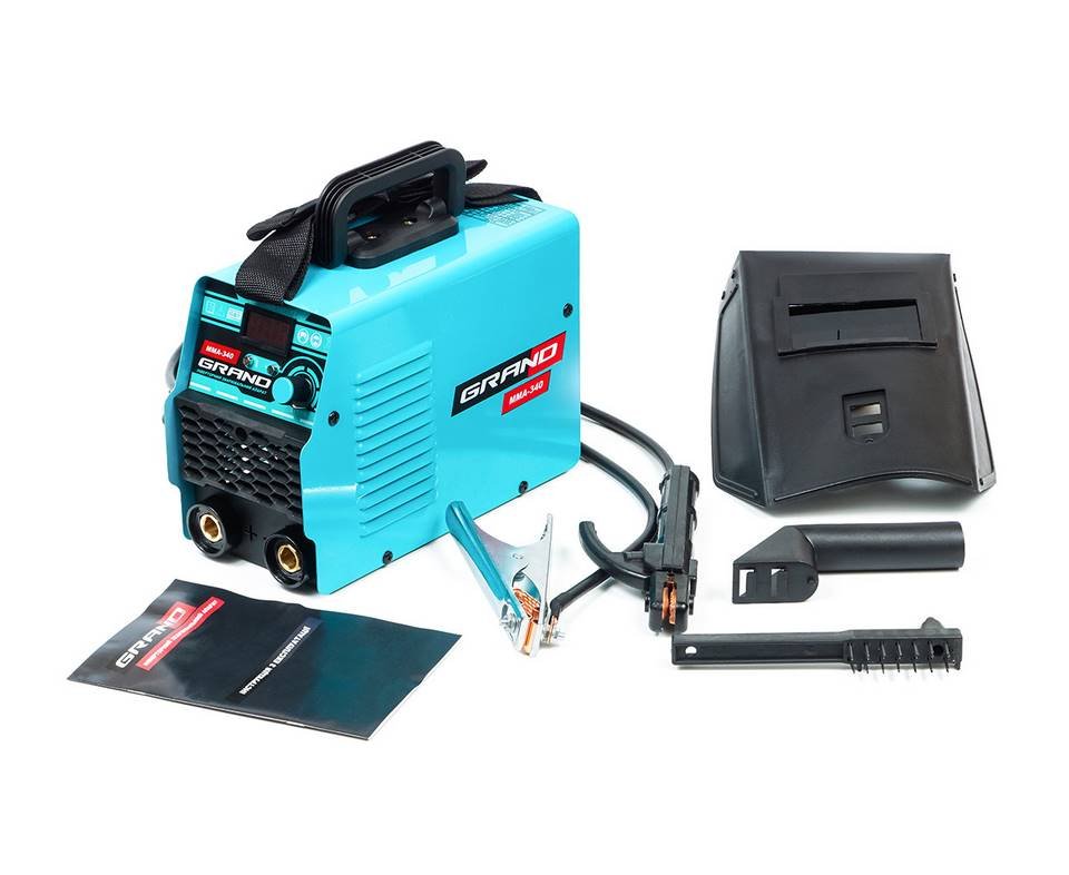 Зварювальний інвертор Grand MMA-340 (кейс)